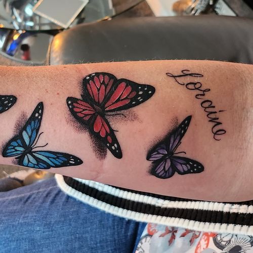 Customer photo review of TattooNumbx Numbing Cream