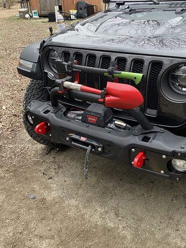 Customer photo review of Jeep Wrangler JL/JT Front Shackle Tab Kit