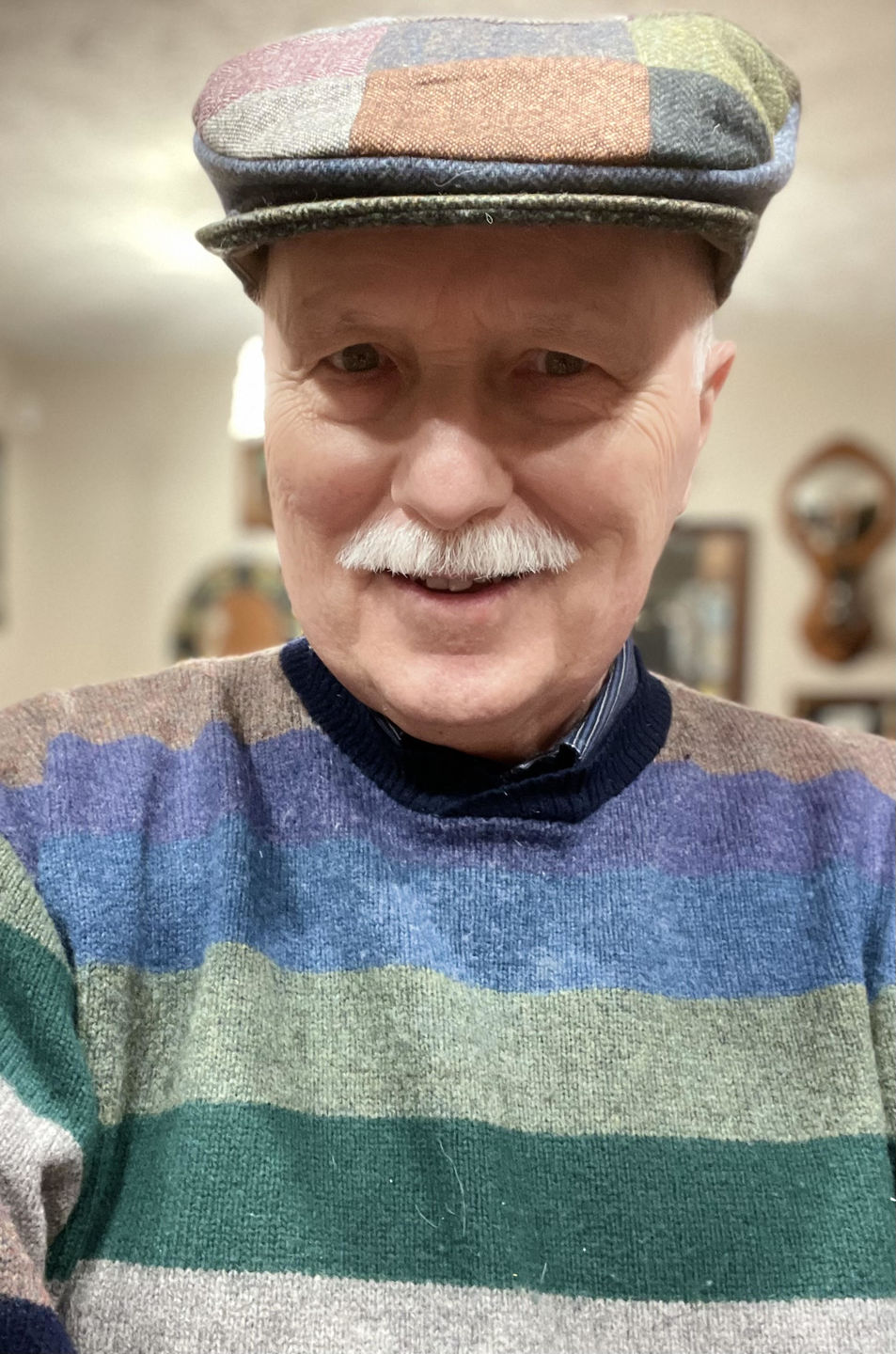 Customer photo review of Vintage Cap Patchwork Tweed