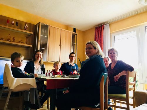 Customer photo review of Cocktail Orchidee mit gelben und roten Blüten