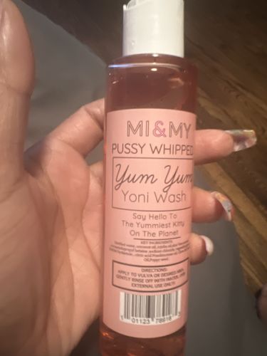 Customer photo review of Pussy Whipped Yum Yum Yoni Wash