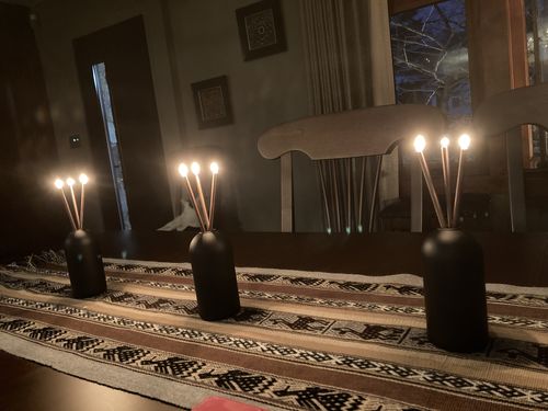 Customer photo review of Copper Everlasting Candles