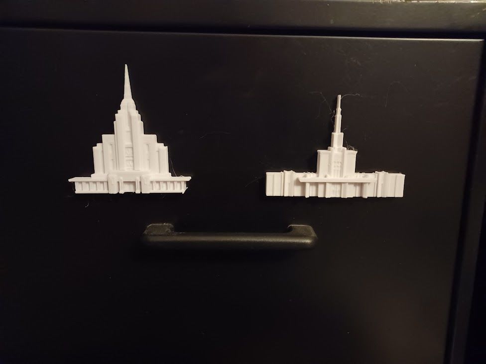 Customer photo review of 10 Temple Magnets - Gift Ready