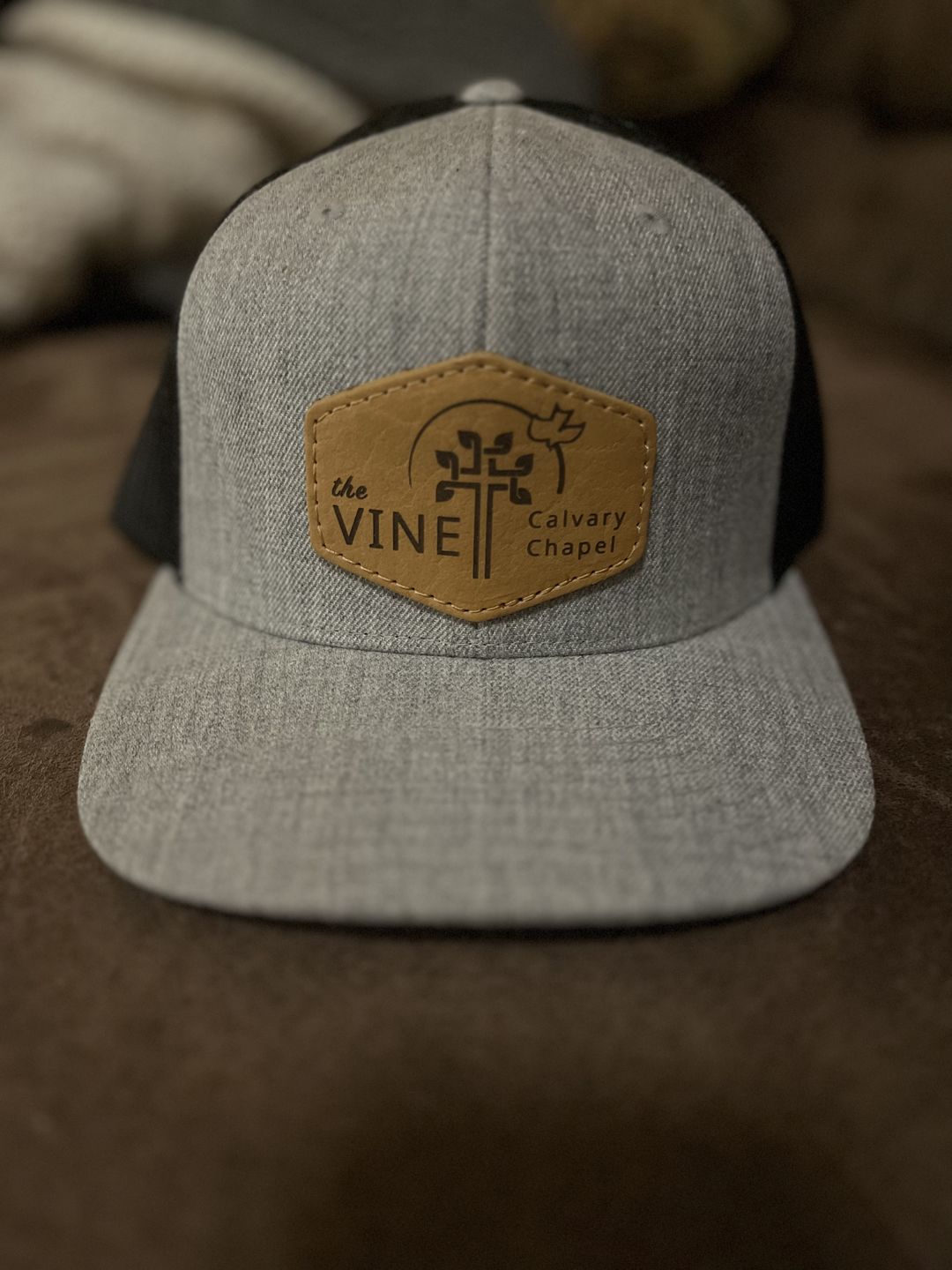 Customer photo review of Richardson 511 Custom Leather Patch Hat