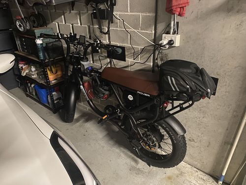 Customer photo review of 20X4.0" Kenda Street Fat Tyre