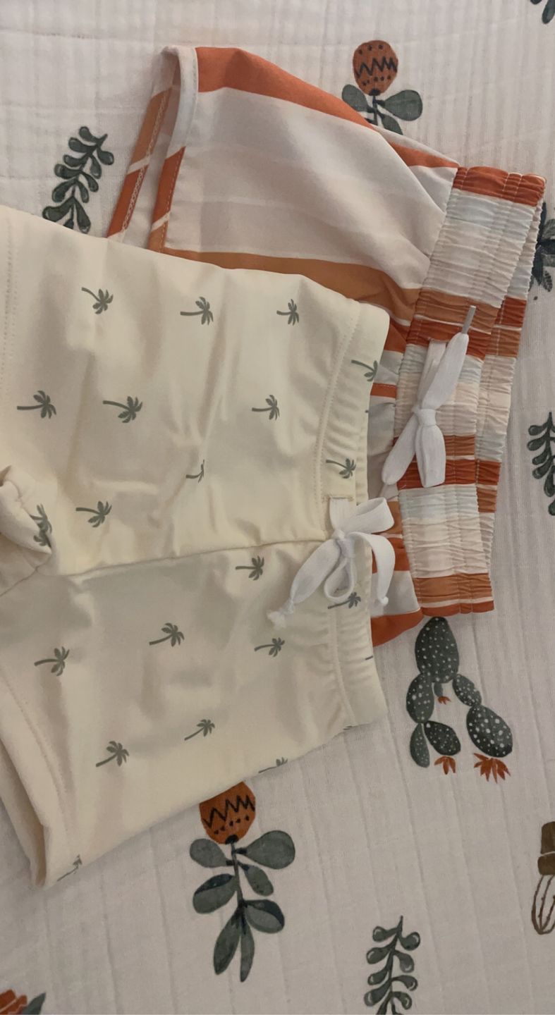 Customer photo review of BOARDSHORT | RETRO STRIPE