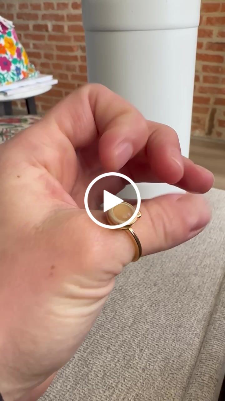 Customer video review of Moonstone Meditation Ring