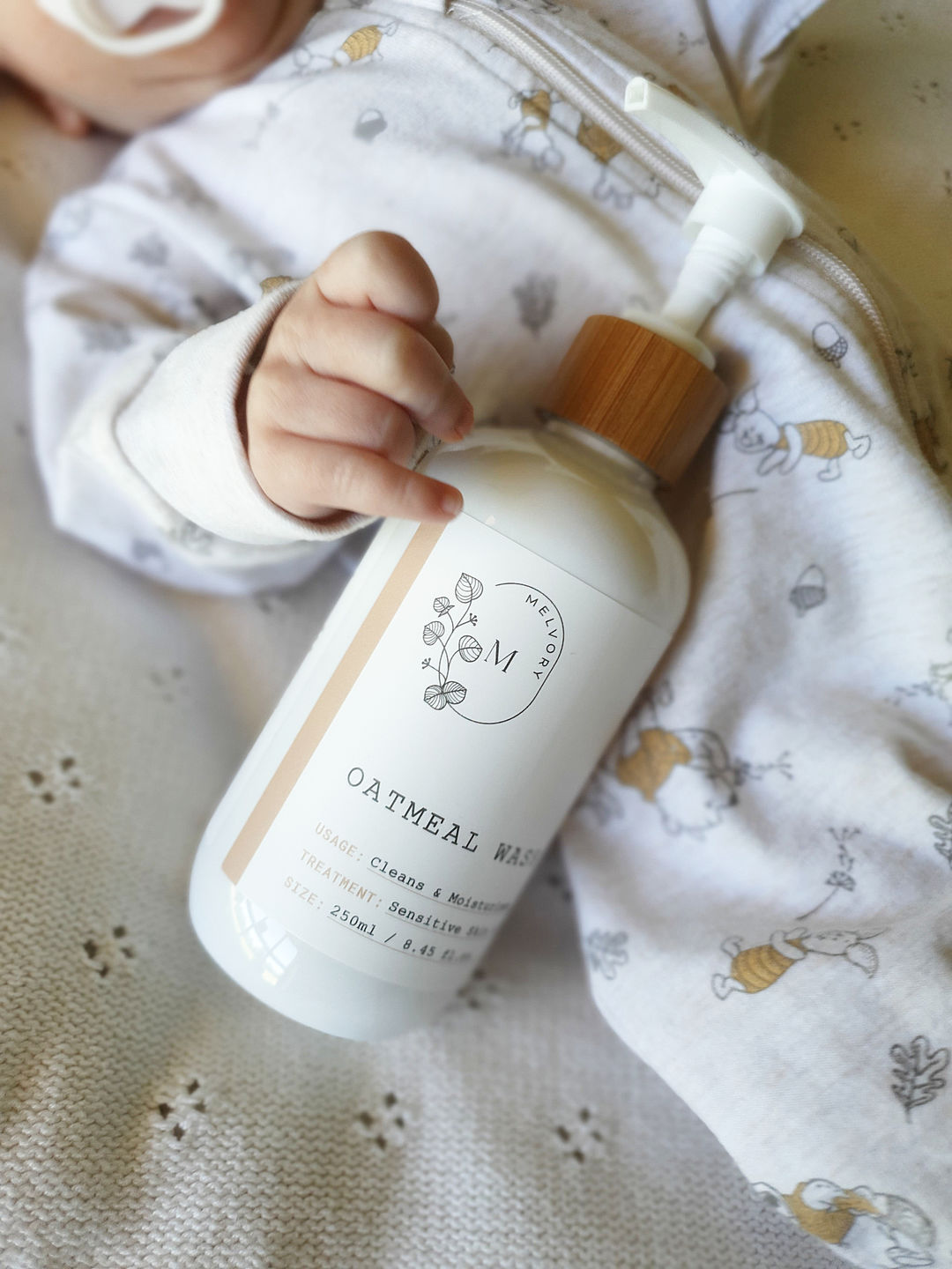 Customer photo review of Oatmeal Moisturising Wash