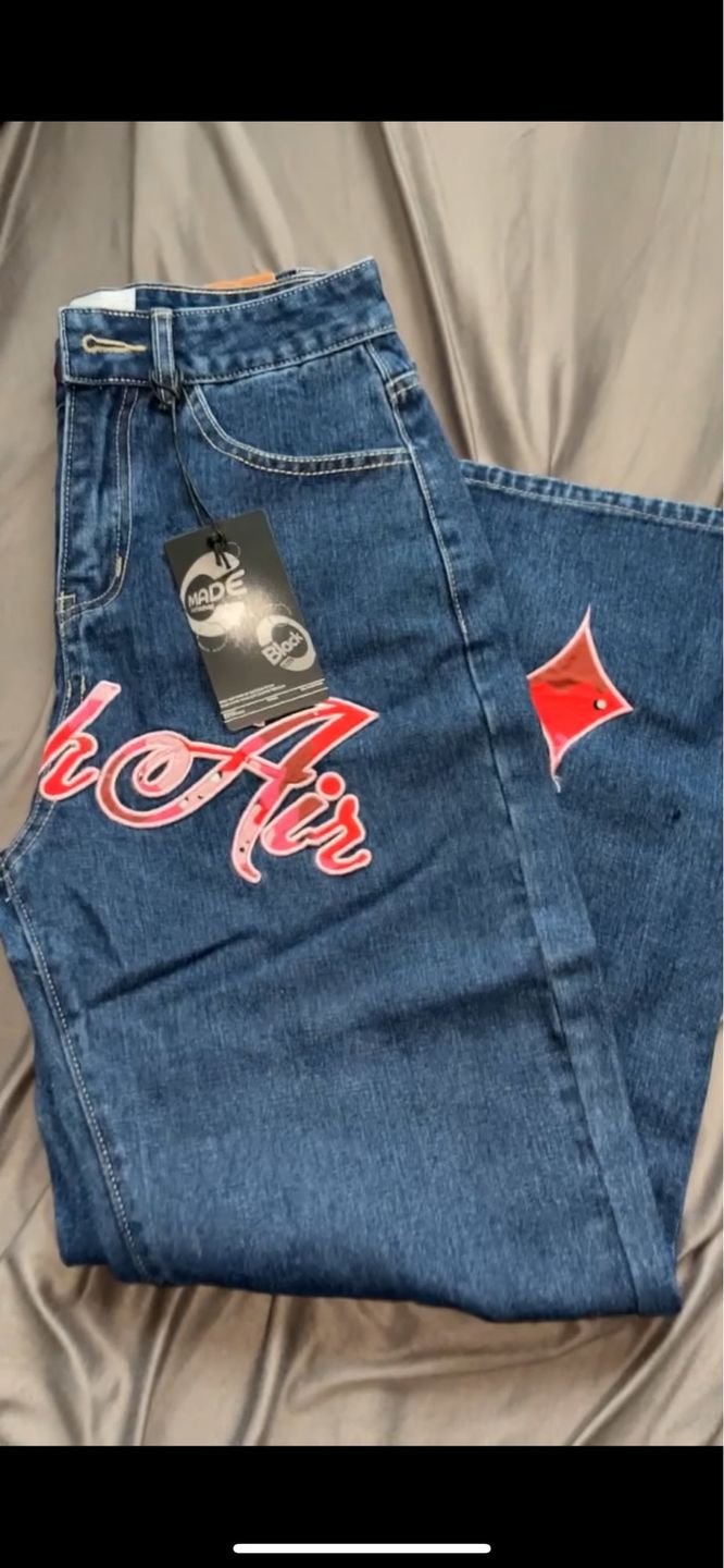 Customer photo review of Jean Baggy Y2K