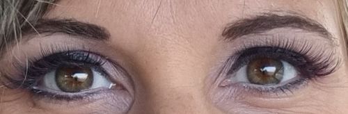Customer photo review of Magnifiquelashes Glamour Bundle
