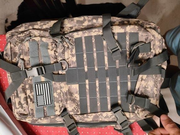 Customer photo review of Sac à dos militaire 50L