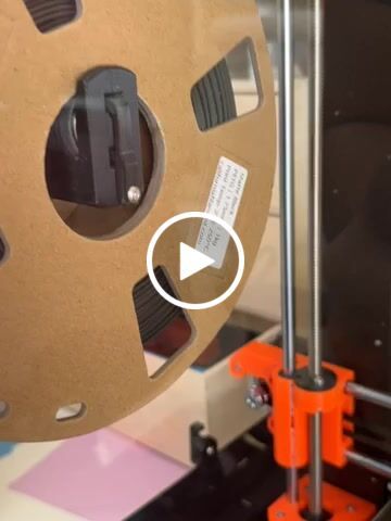 Customer video review of Paper White PETG Filament 1.75mm