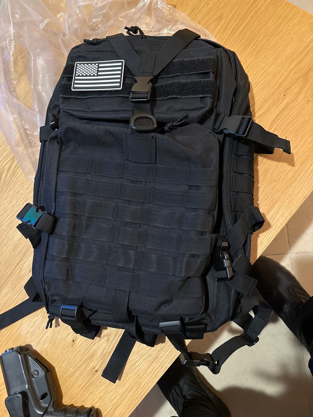 Customer photo review of Sac à dos militaire 50L