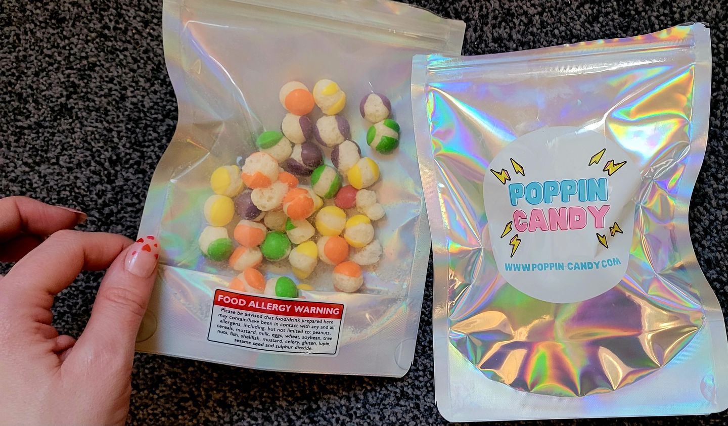 Customer photo review of Freeze Dried Candy Mystery Box