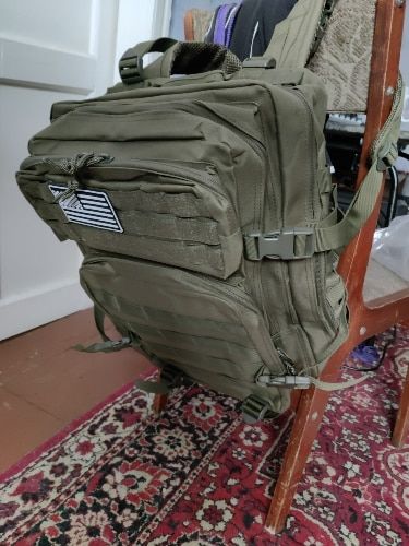 Customer photo review of Sac à dos militaire 45L