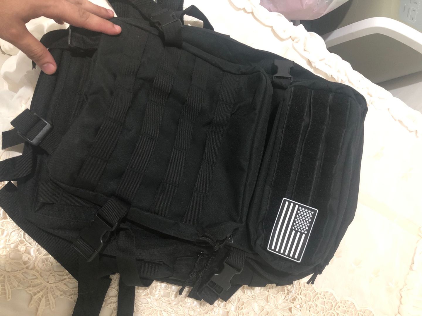 Customer photo review of Sac à dos militaire 45L