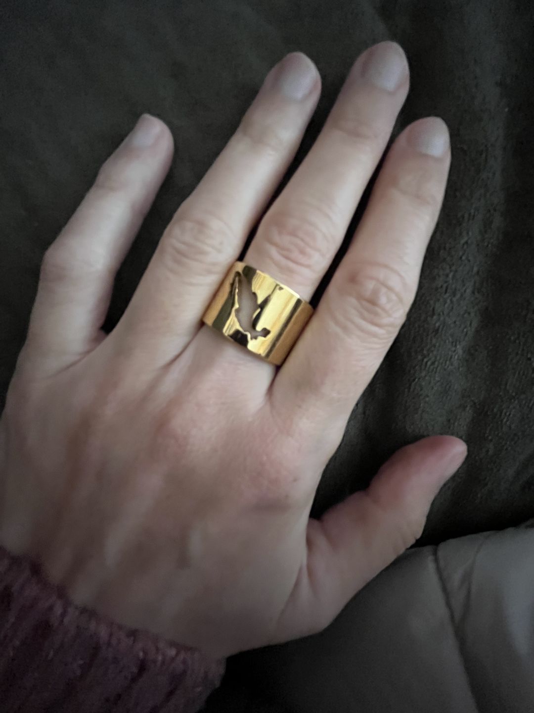 Customer photo review of Anillo México Querido