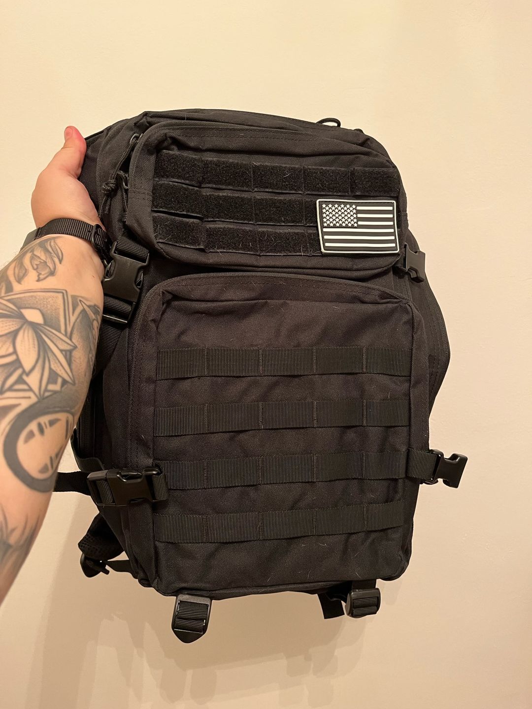 Customer photo review of Sac à dos militaire 45L