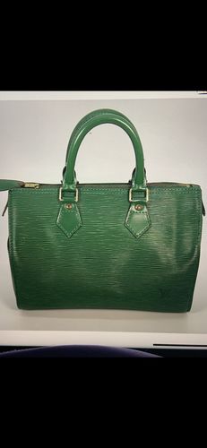 Customer photo review of Vintage Louis Vuitton Speedy 25 Green Epi Leather Bag VI0964 020123