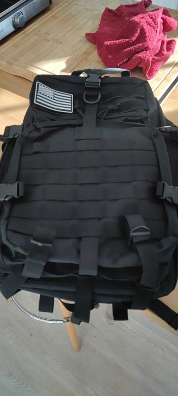 Customer photo review of Sac à dos militaire 50L