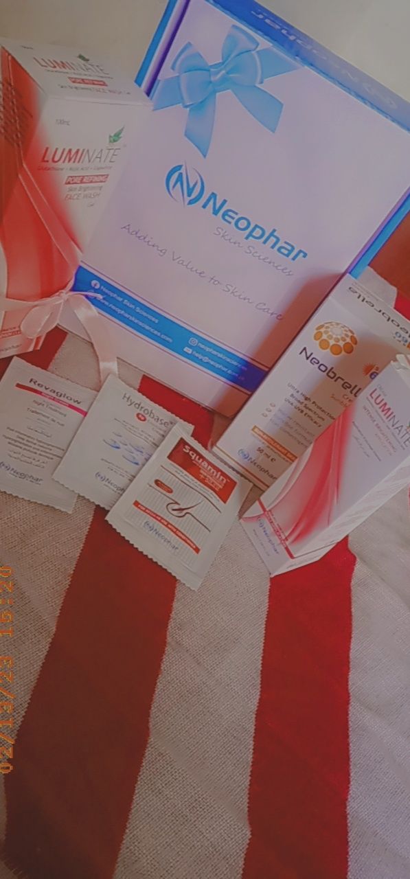 Customer photo review of Luminate Intense Skin Brightening Cream