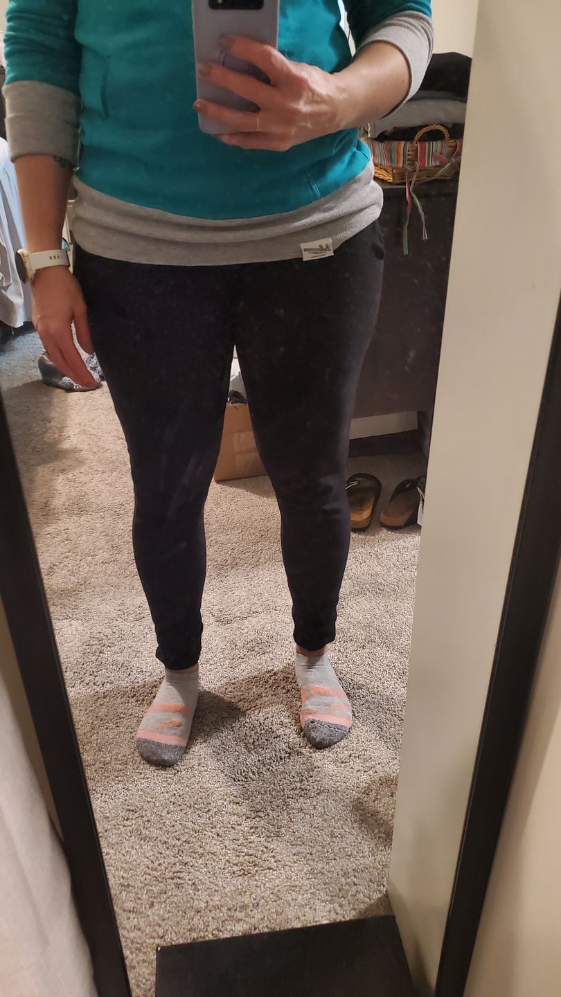 Customer photo review of *Freshly Baked* Cuff Pants