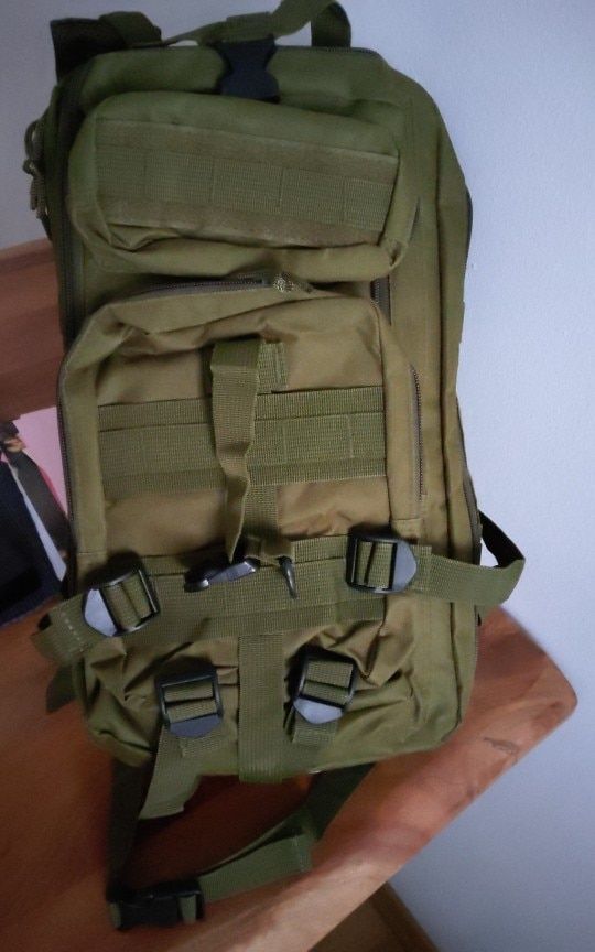 Customer photo review of Sac à dos militaire 50L