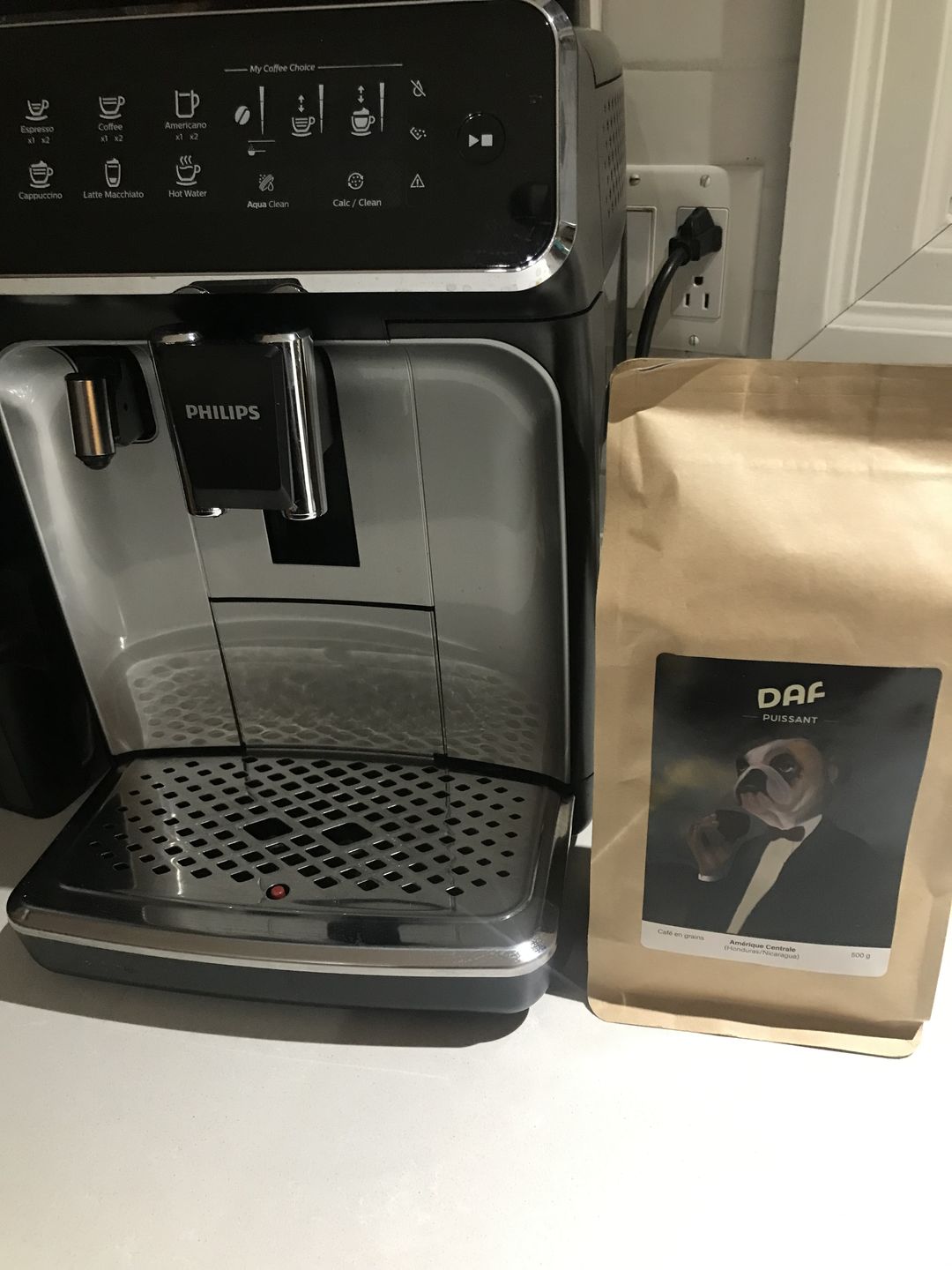 Customer photo review of PUISSANT coffee beans -South America/India - DAF - Our local brand