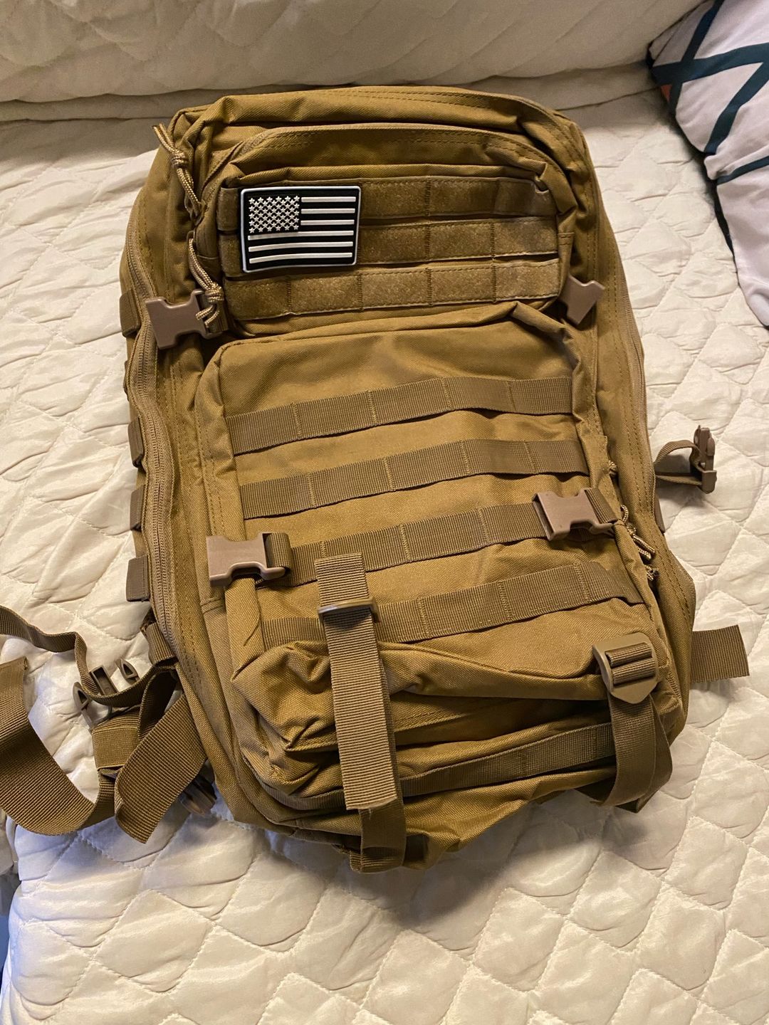 Customer photo review of Sac à dos militaire 45L