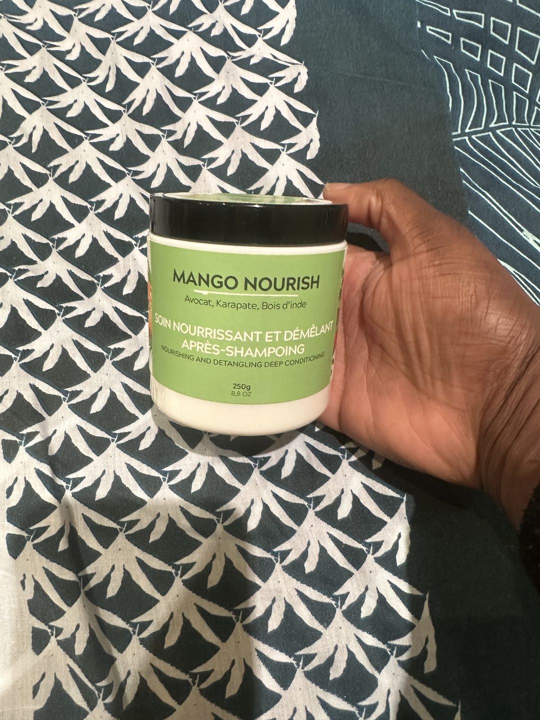 Customer photo review of Soin nourrissant et démêlant après-shampoing - NOURISH