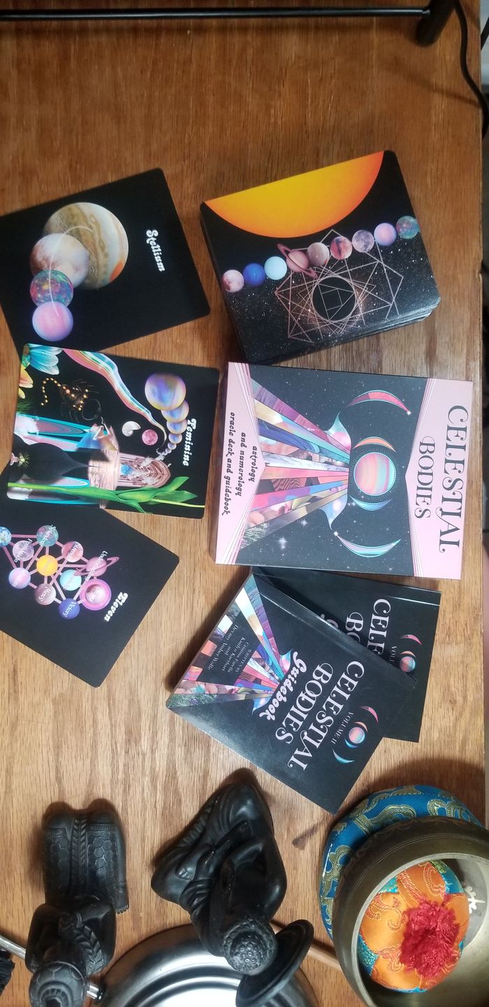 Customer photo review of Celestial Bodies Oracle