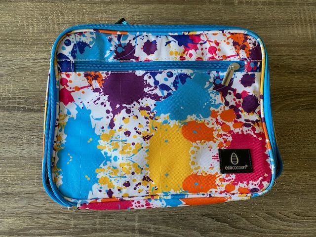 Customer photo review of ecococoon Insulated Lunch Bag - Paint Spots