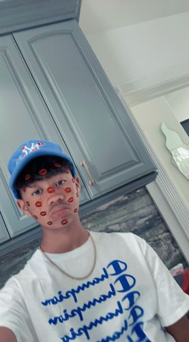 Customer photo review of New York Signature Trucker in Baby Blue