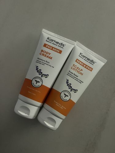 Customer photo review of קרם גוף טיפולי לעור אדמומי, מגורה ומתקלף | PSO SKIN BODY CREAM