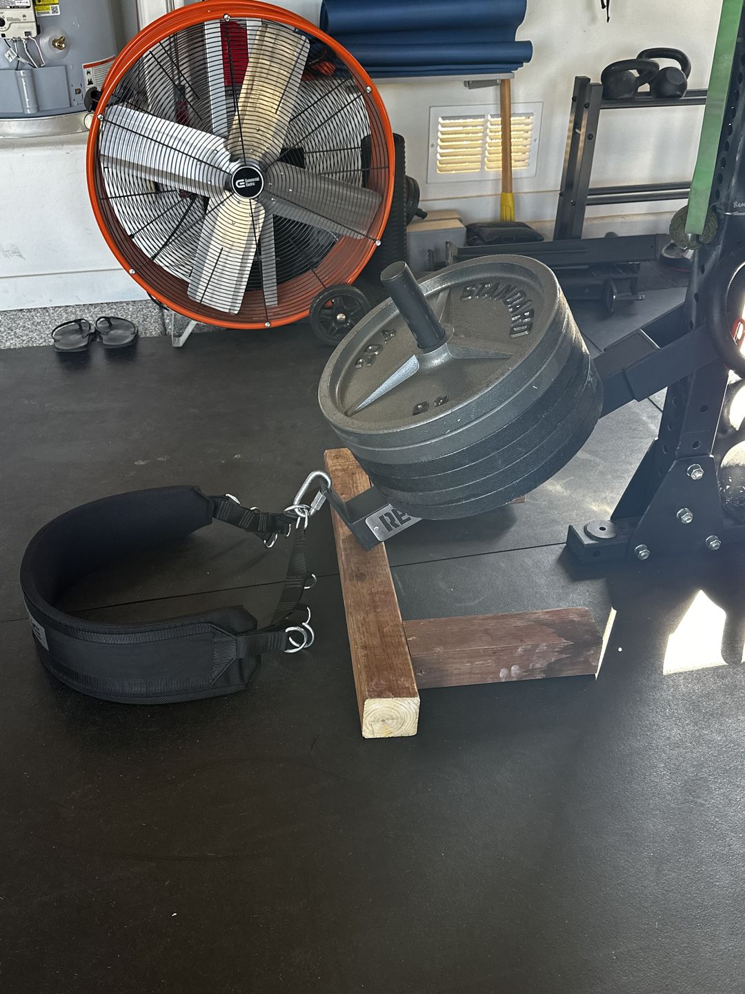 Customer photo review of Belt squat attachment