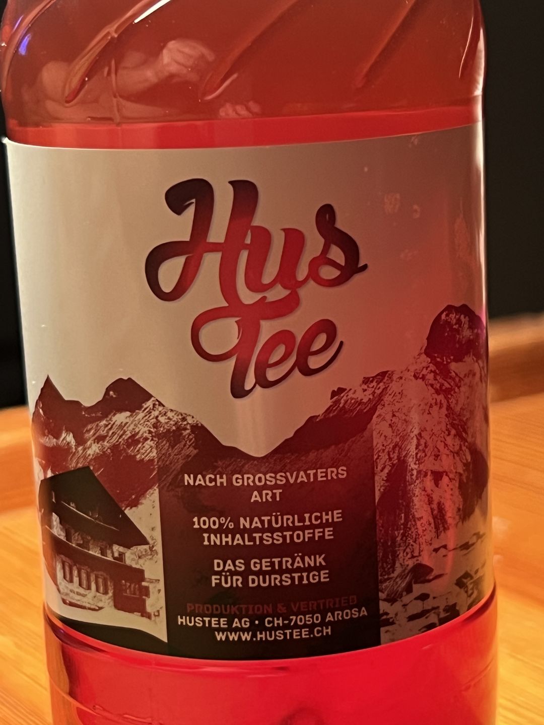 Customer photo review of Hustee 5dl Karton à 6Stk. (CHF 1.90 pro Flasche)