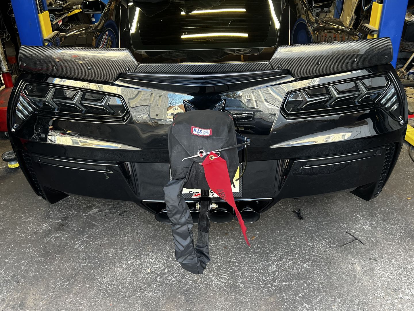 Customer photo review of Motion Raceworks Parachute Cable Holder 14-00007