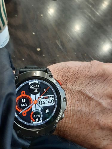 Customer photo review of ZE™ Active - Military Grade Smartwatch