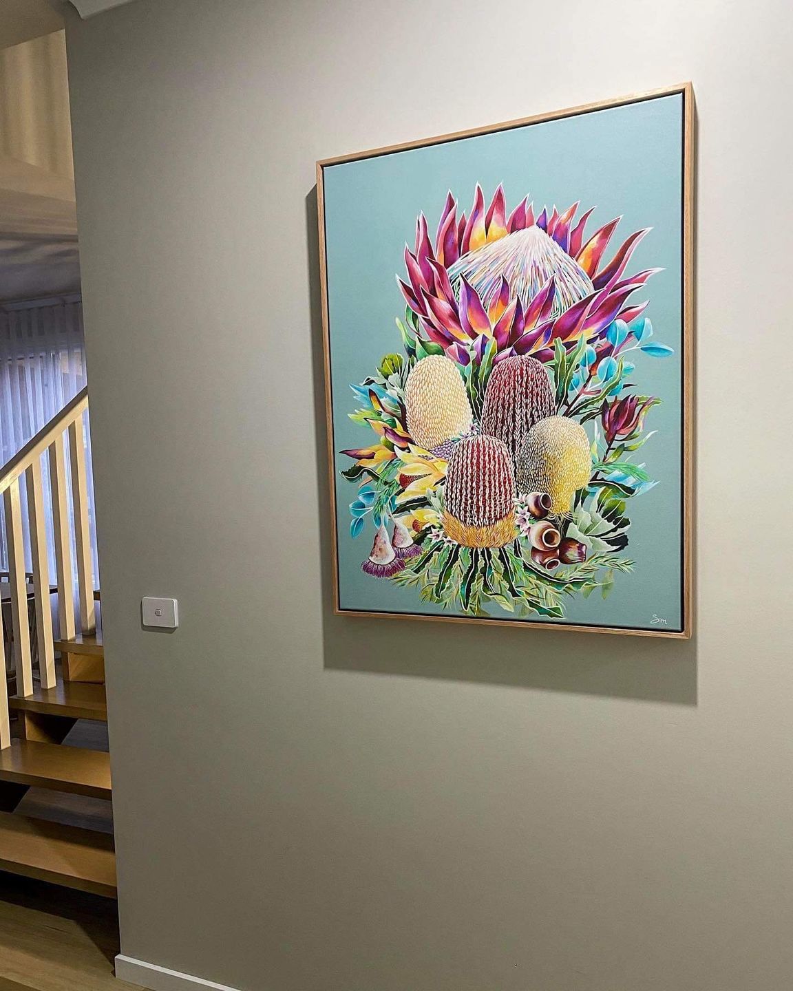 Customer photo review of 'Wildflower' - Fine Art Canvas