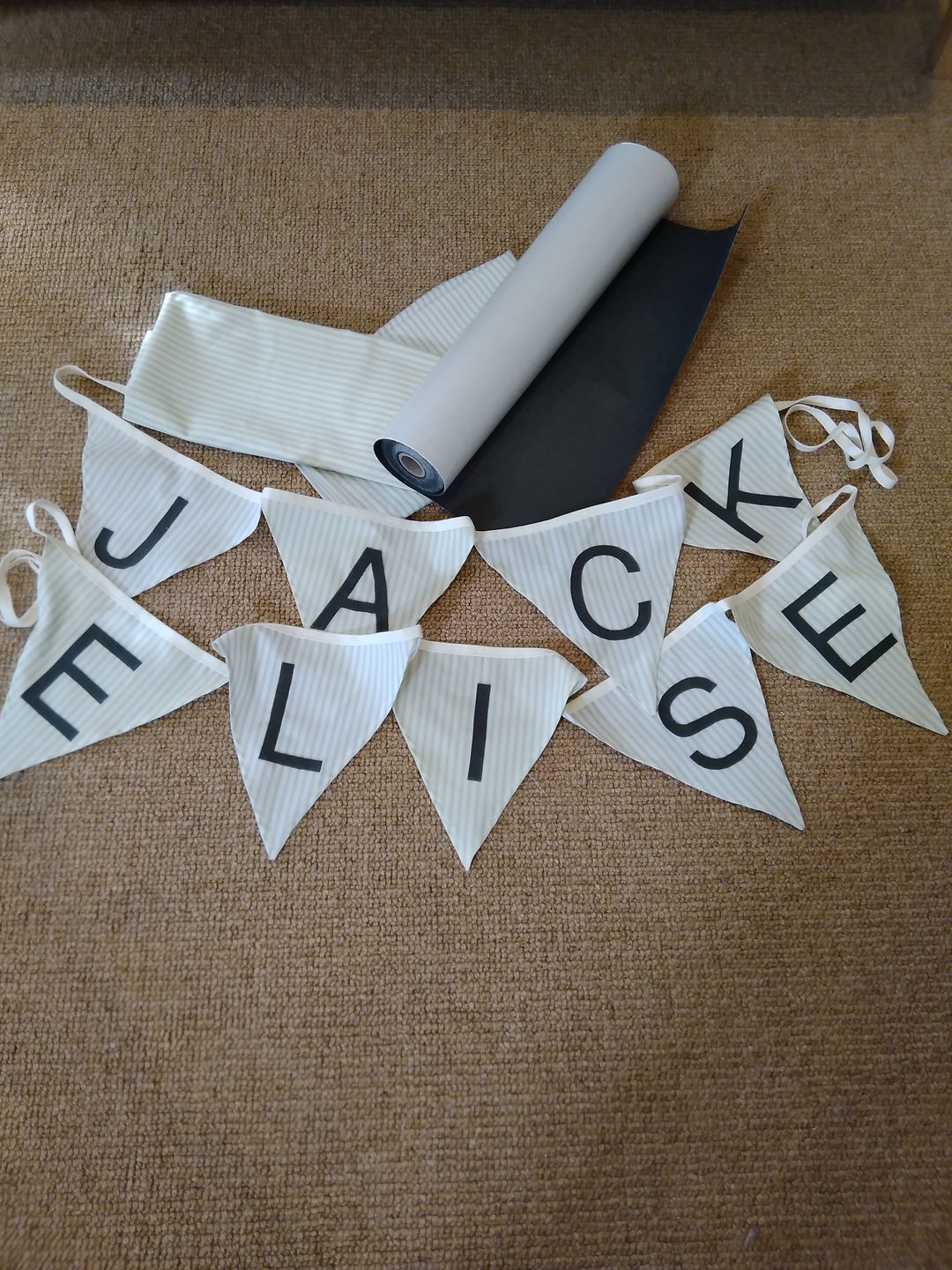 Customer photo review of Self Adhesive Felt Fabric - 5m Roll