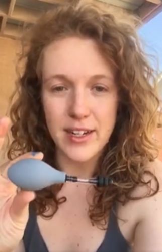 Customer photo review of Zōk- Naturally Reduce Pressure and Tension Inside the Head