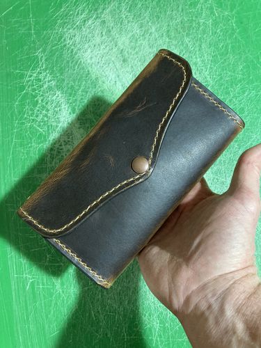Customer photo review of No.76 | Leather Women's Long Wallet (Digital Pattern)
