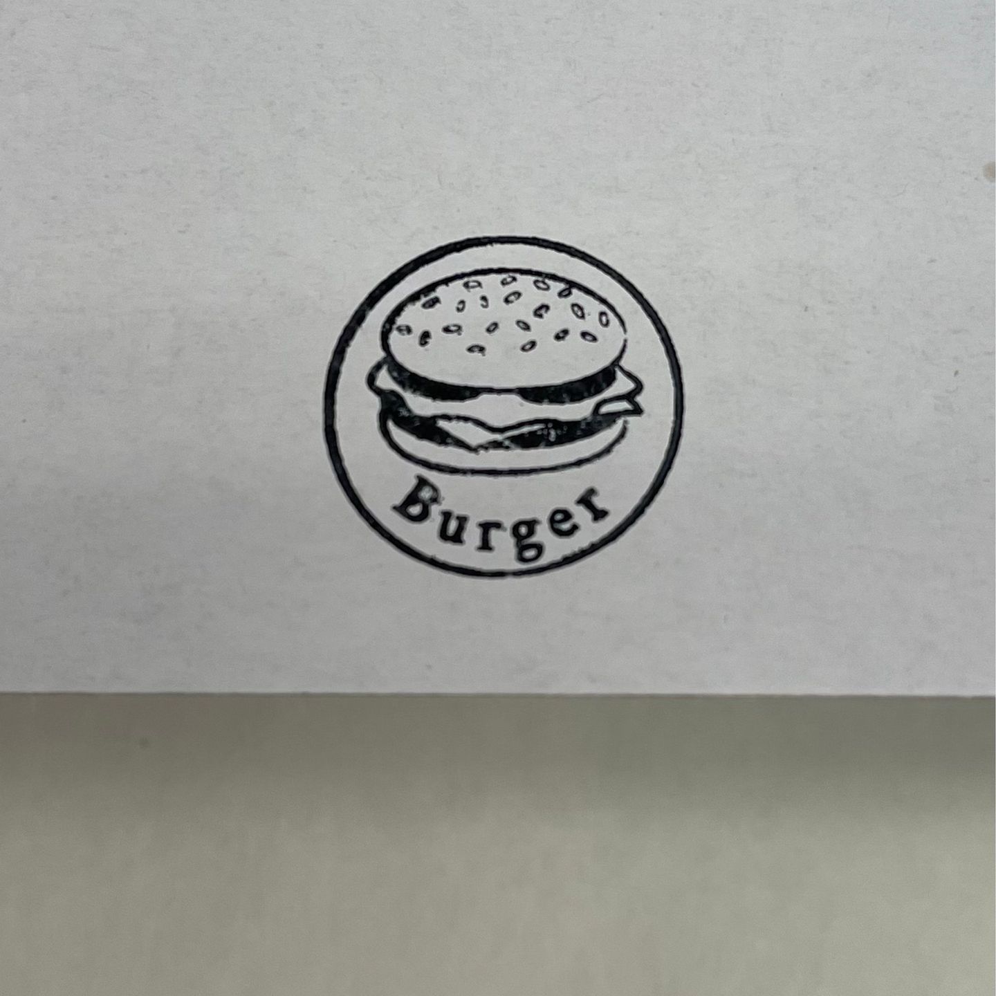 Customer photo review of Small Wood Stamp