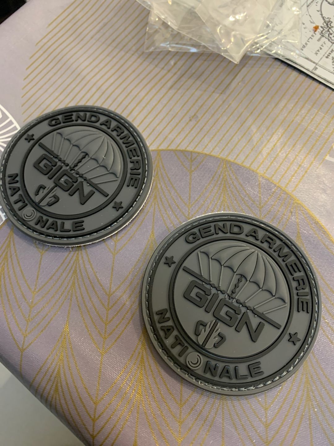 Customer photo review of Écusson GIGN