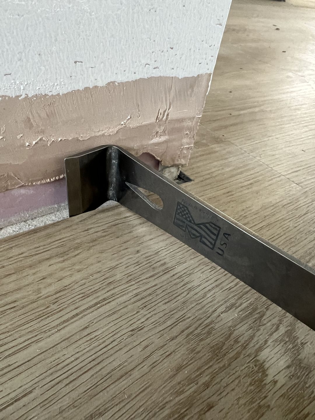 Customer photo review of Martinez Tools | Titanium Pry Bar
