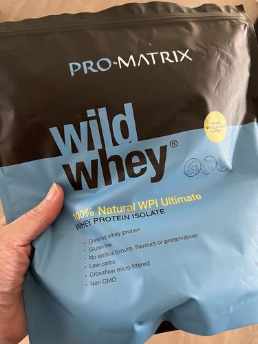 Customer photo review of 1kg VANILLA, Isolate WILD WHEY