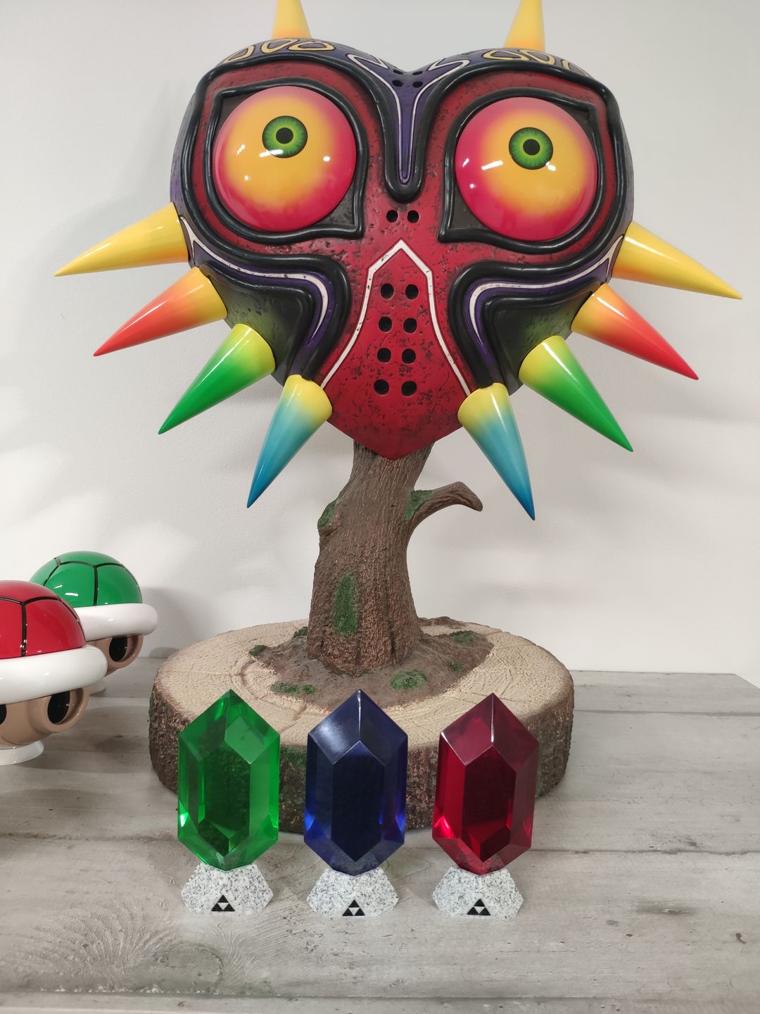 Customer photo review of Rubis Zelda : Ocarina of Time (Vert, Bleu, Rouge, Violet et Noir)