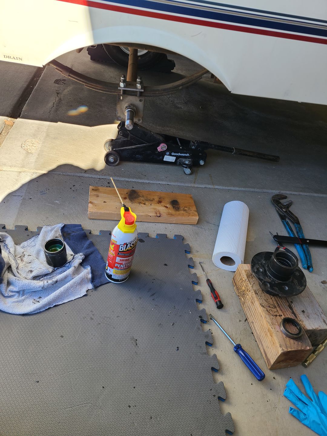 Customer photo review of 7 X 1-1/4" Bearing Kit