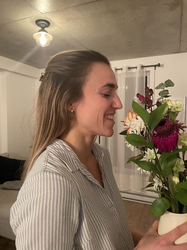 Customer photo review of Anneaux Ludivine - Plaqué Or