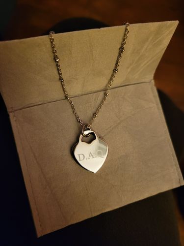 Customer photo review of Heart Pendant